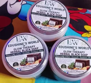 Glow Therapy Herbal Black Soap