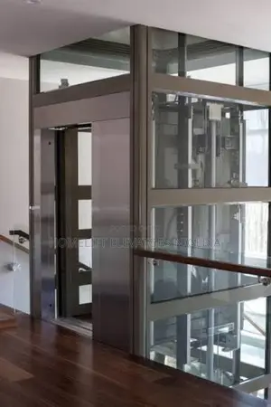 Wide Automatic Doors Home Elevator