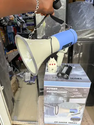 Handheld Outdoor Professional Megaphone With Rechargeable Battery(50w)