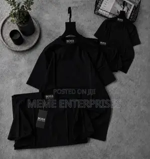 Designer Plain Black Tshirt