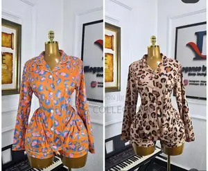 Rossy Long Sleeve Cotton Pajamas
