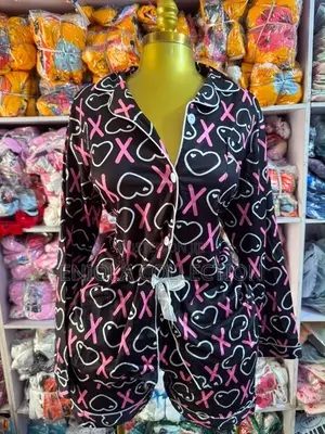 Rossy Long Sleeve Cotton Pajamas
