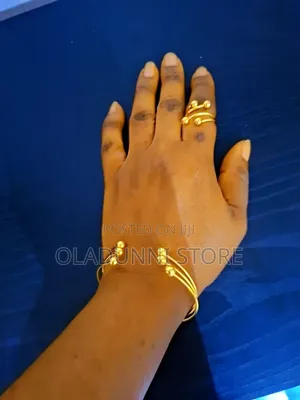 Adjustable Bangle and Ring