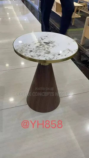 Marble Top Sides Stool