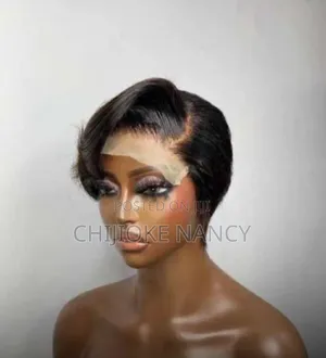 Black 4×4 Lace Tiwa Bixie Wig