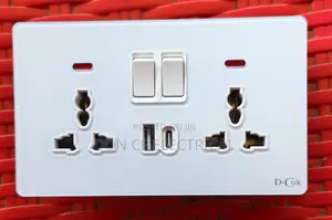 13amps Double Socket With Usb