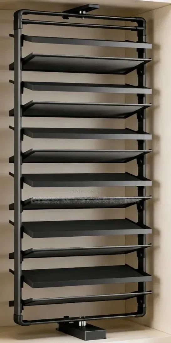 360° Rotating Shoe Rack Organizer – Space Saving Wardrobe Storage