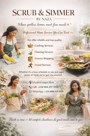 House Cleaning and Cooking