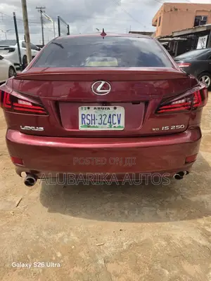 Lexus IS 2008 Red