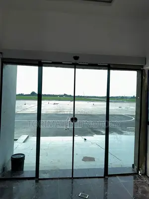 Automatic Frameless Sensor Door Installation