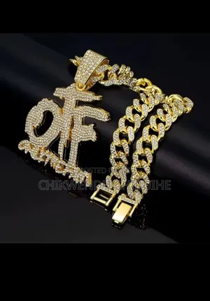 A Quality Otf Pendant Cuban Chain for Men and Women