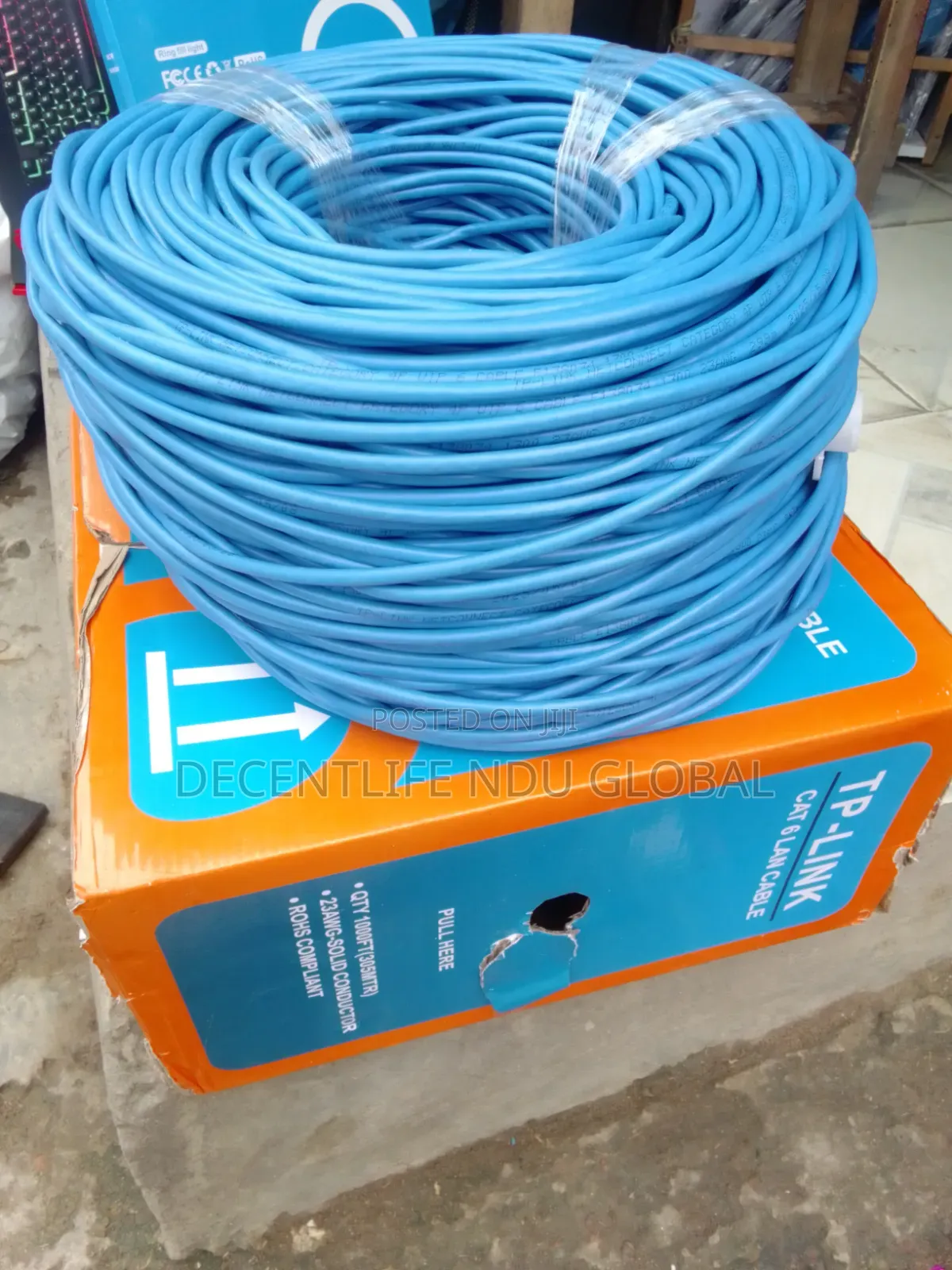 Tp Link Cat 6e Network Box Cable 350mm