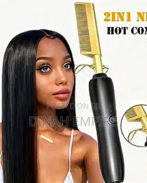 Hot Hair Straightener Comb