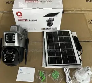 Super Quality Dual Lens Rotational Solar Powered 4g Simcard PTZ Camera