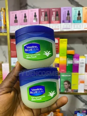 Vaseline Blue Seal Aloe Fresh Light Hydrating Jelly.