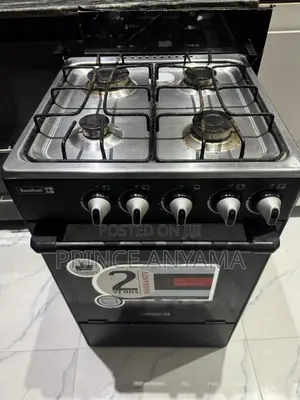 Scanfrost Standing 4 Burner Gas Cooker With Oven And Grill