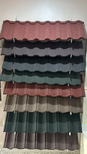 Stone Coated Roofing Step Tiles in Different Colors and Designs
