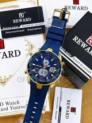 High Quality Reward Digital and Analogue Wristwatch