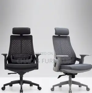 Premium Ergonomic Mesh Office Chair With Adjustable Headrest-Brand New