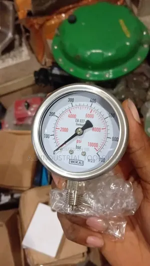 Wika en 837-1 Pressure Gauge,