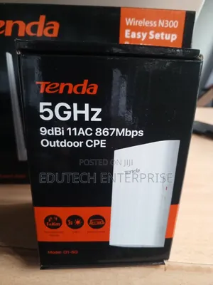 Tenda 5ghz 9dbi 11ac 867mbps Outdoor Cpe
