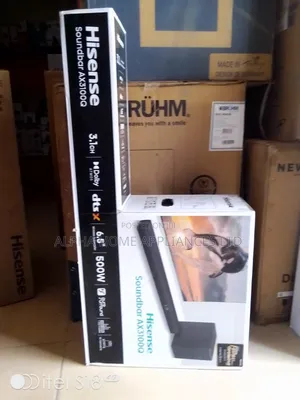 Hisense Sound Bar 500watt Black Colour
