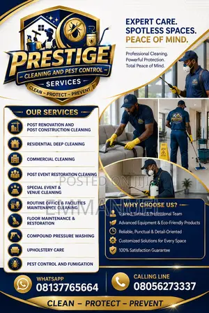 Prestige Cleaning and Pest Control Service