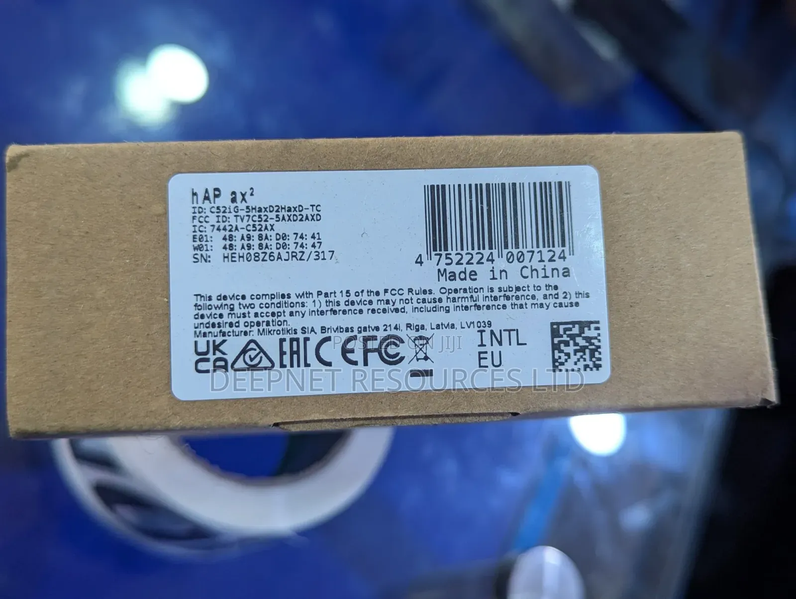 Mikrotik Wireless Router Hap Ax2