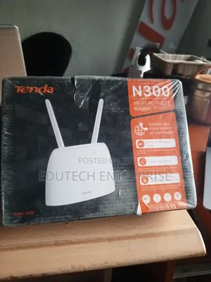 Tenda N300 Wi-Fi 4g Lte Universal Sim Card Router