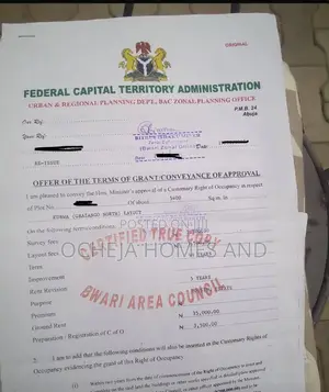 Kubwa Gbazango 5,400sqm Land