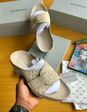 Luxury Balenciaga Designer Slides