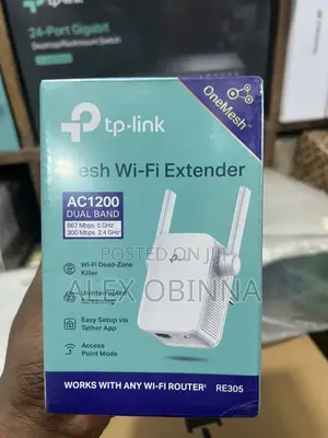 Tp-Link Ac1200 Range Extender (Re305)