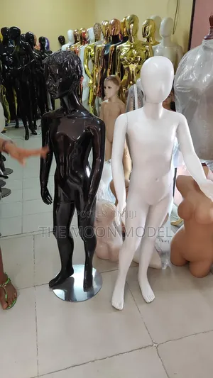 Black/ White Baby Boy/Girl Mannequin