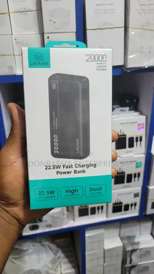 20000mah Usams Fast Charging Power Bank