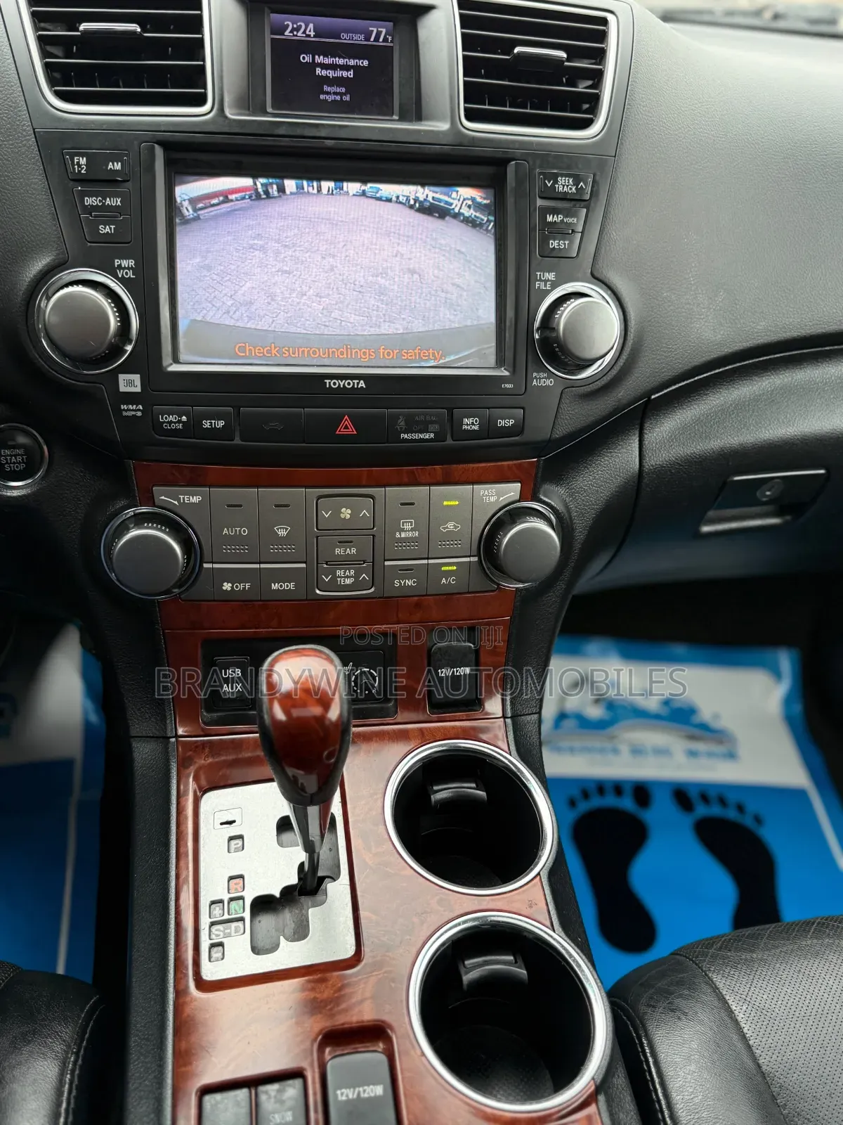 Toyota Highlander 2011 Gray