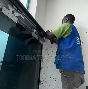 Automatic Frameless Sensor Door