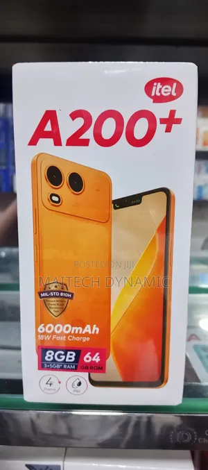 New Itel A200+ 64 GB