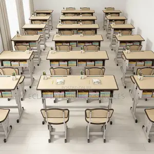 Double/2in1 School Chair and Table