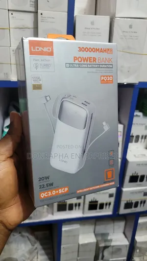 30000mah Ldnio Unltra Long Battery Duration Piwer Bank