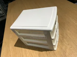 3-Drawer Mini Plastic Storage Organizer