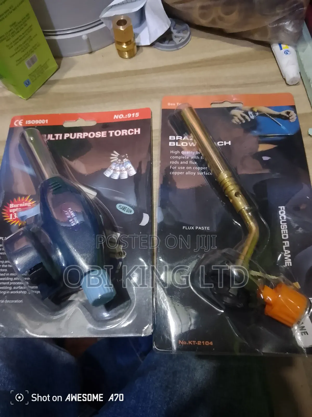 Gas Flame Gun