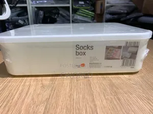 15-Grid Socks Storage Box With Lid