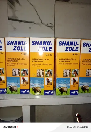 Shanuzole Dog and Cat Deworming Syrup