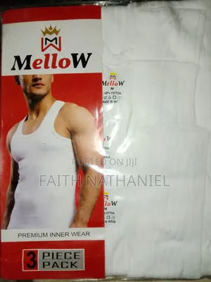 100% Cotton Singlet for Men