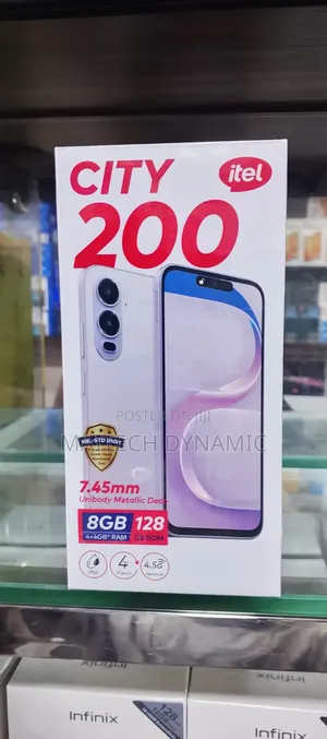 New Itel City 200 128 GB