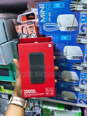 20000mah Redmi Powerbank 18w