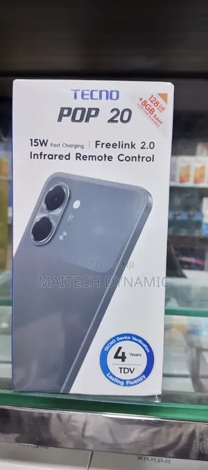 New Tecno Pop 20 128 GB Gray