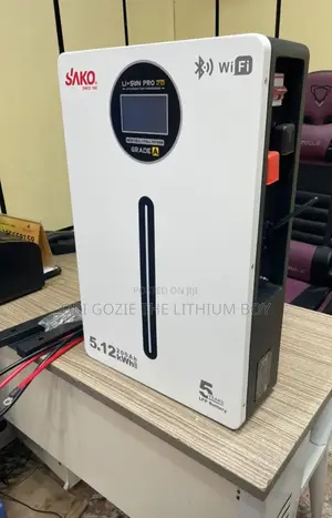 Sako 5kwh 24v and 48v Lithium Battery Best Importer in Ojo Alaba Lagos