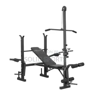 Weight Lifting Bench With Latpull