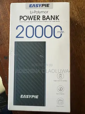 20000mah Easypie Ultra Slim Power Bank Fast Charging Dual Usb Ports